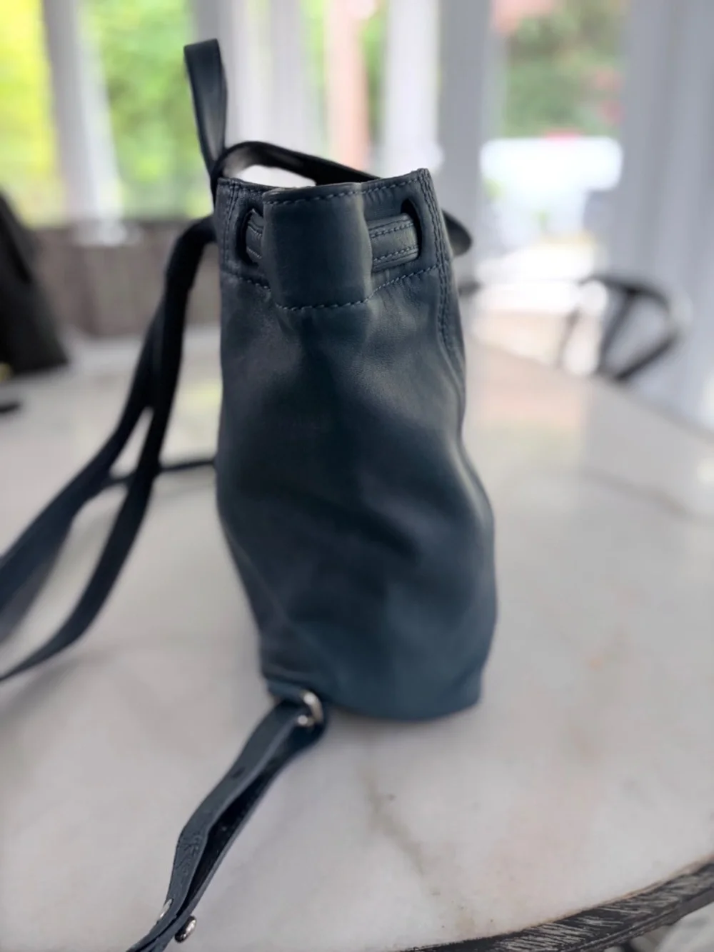 Longchamp - Le Pliage Cuir Leather Backpack, Small